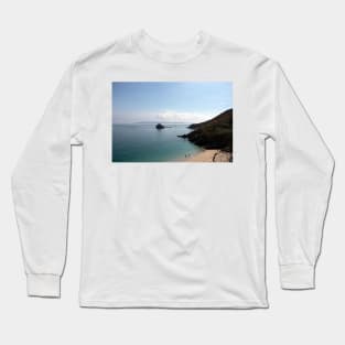 The coast of Herm, Channel Islands Long Sleeve T-Shirt